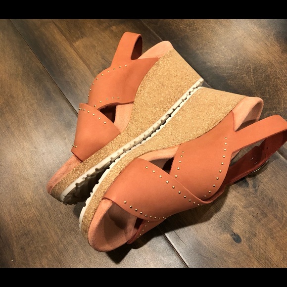 Birkenstock Samira Rivets wedges sandals NWOT - Picture 3 of 16